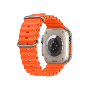 Apple Watch Series 7, Red Aluminum Case with Red Sport Band - Imagen 3